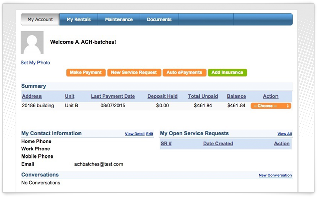 Tenant Portals For Rental Property Management Propertyware